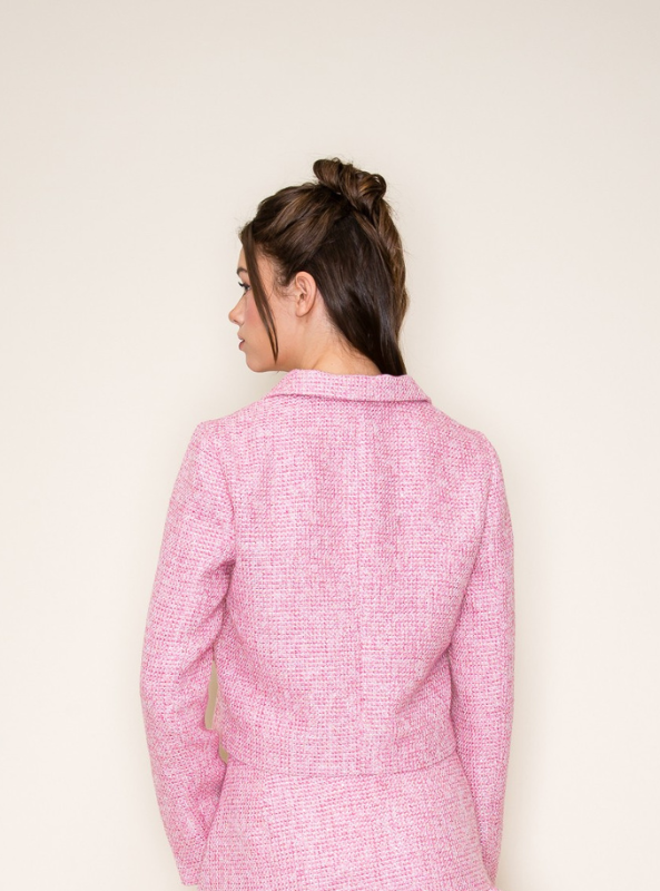 Lovely Pink Tweed Jacket