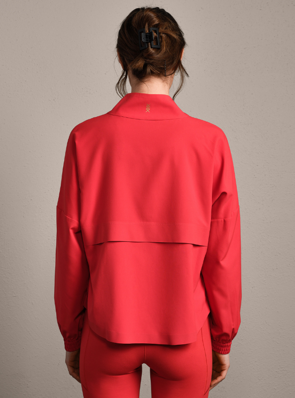 Rhone Apparel- Mirage Anorak Cabana Red