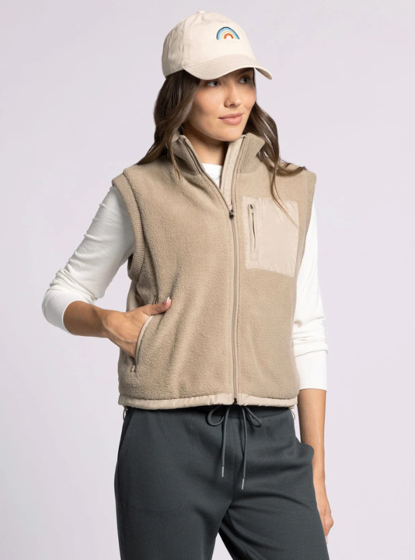 Bretta Vest-Taupe