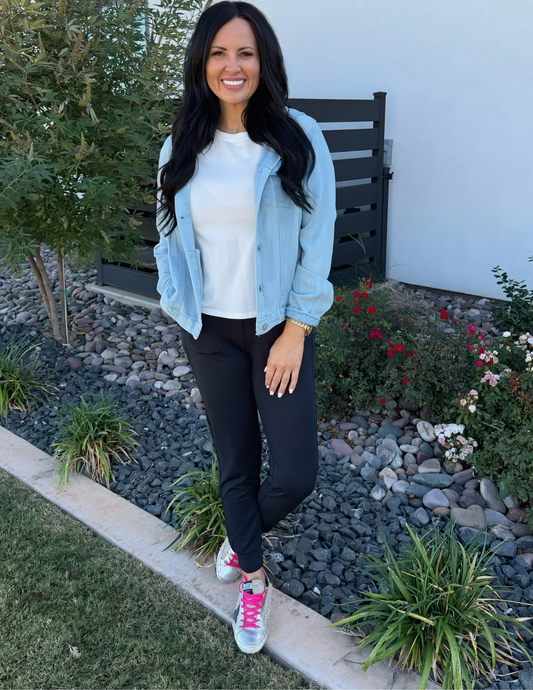 Jackie Hooded Jacket- Sun Wash