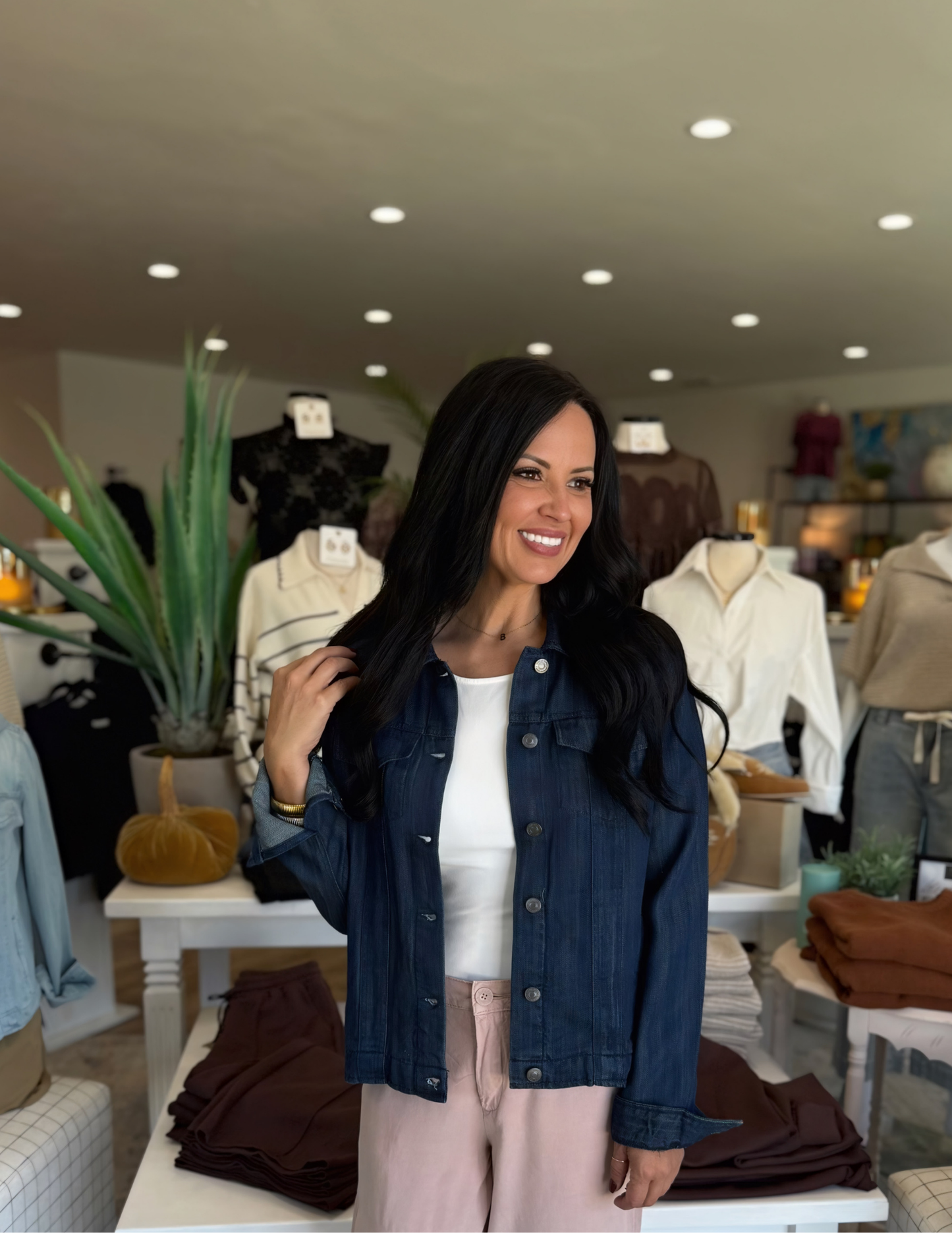 Jackie Jacket- Ink Wash