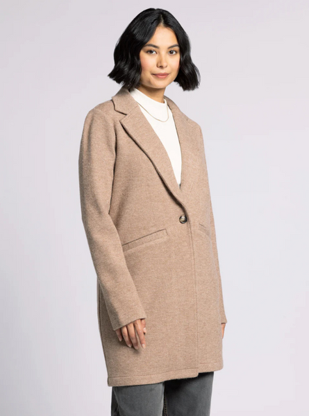 Kenzie Coat- Brown Oat