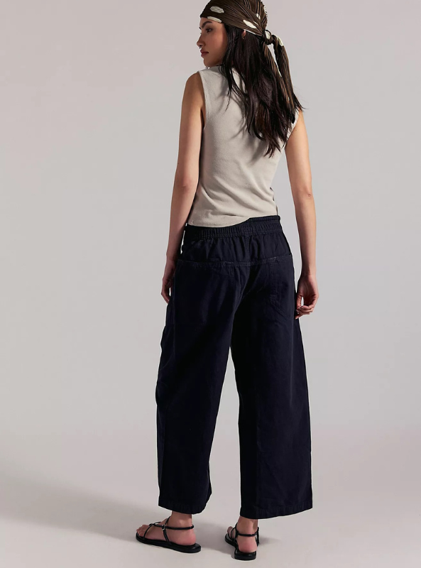 Free People | We The Free Easy Peasy Pull-On Jeans- Black