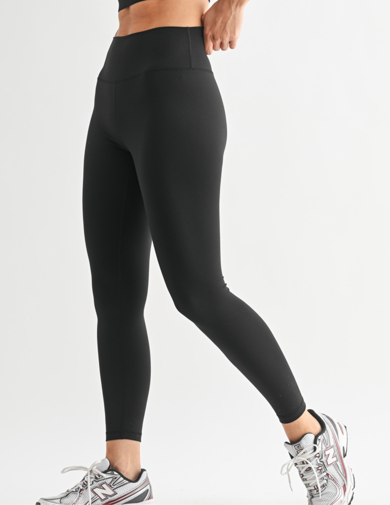 Newport FlexForm High-Waisted Leggings- Black - Tres Chic Boutique