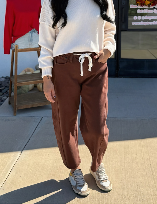 Anees Pants- Coffee