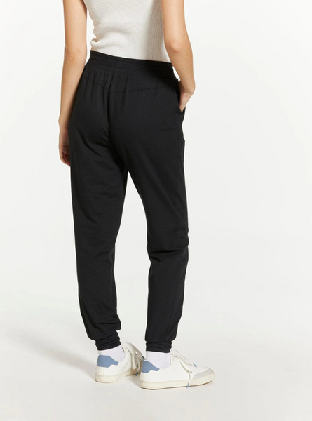 Black Junie Travel Joggers