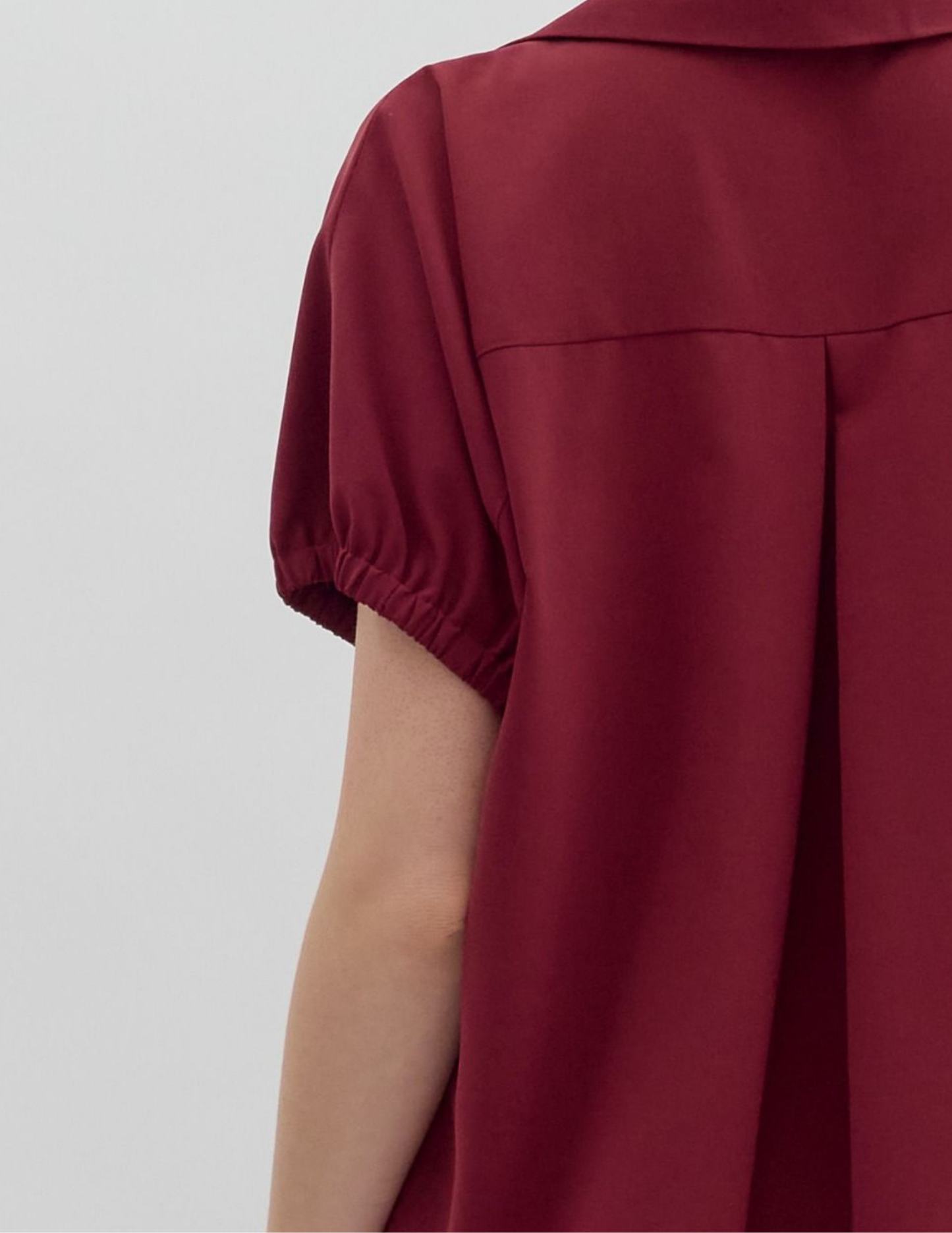 Solid Go To Tunic- Burgundy - Tres Chic Boutique