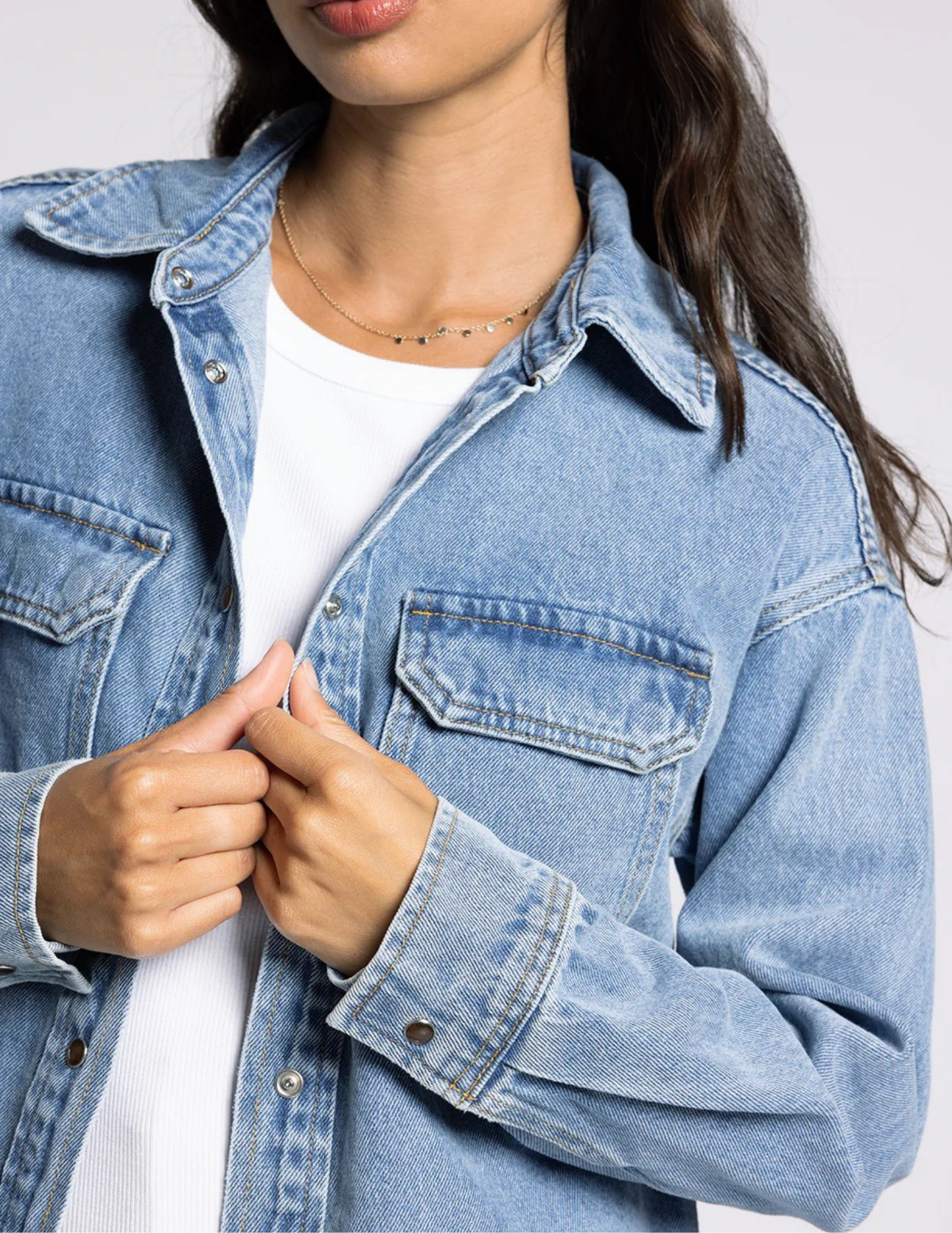 Etta Shirt- Kacey Wash