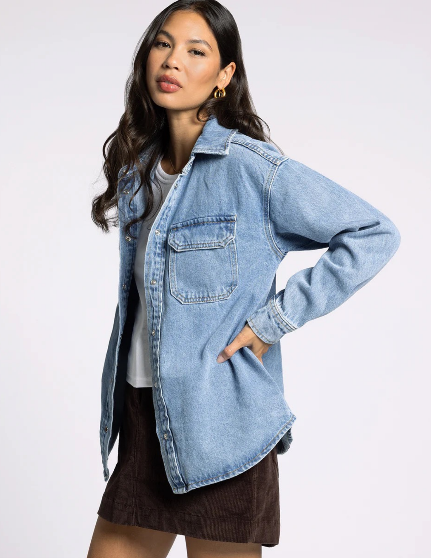 Etta Shirt- Kacey Wash