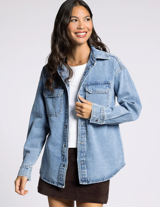 Etta Shirt- Kacey Wash