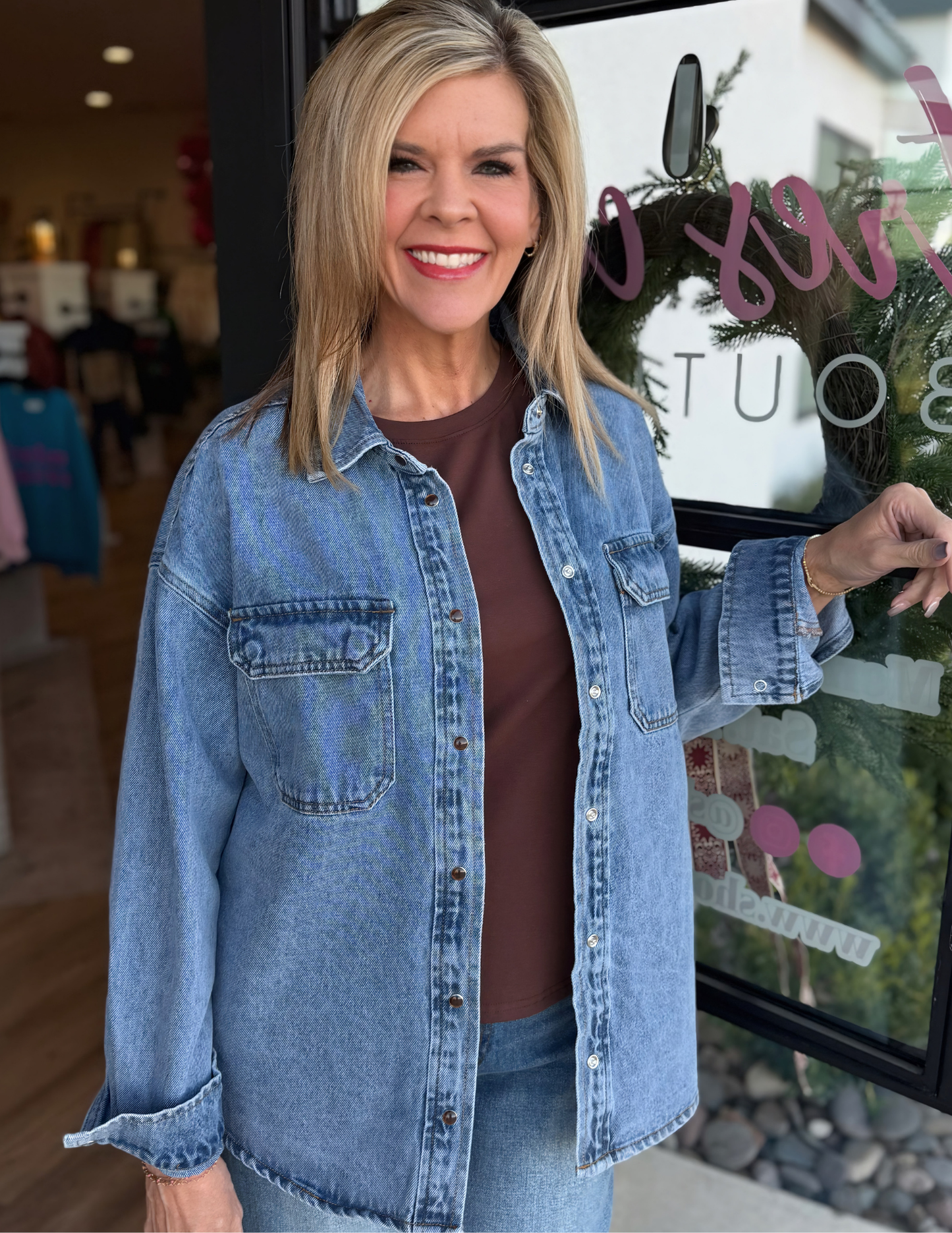 Etta Shirt- Kacey Wash