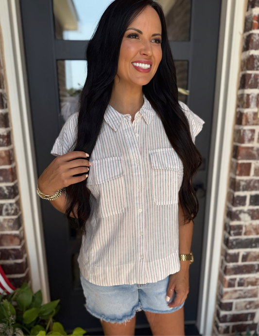 Lydia Shirt - Tres Chic Boutique