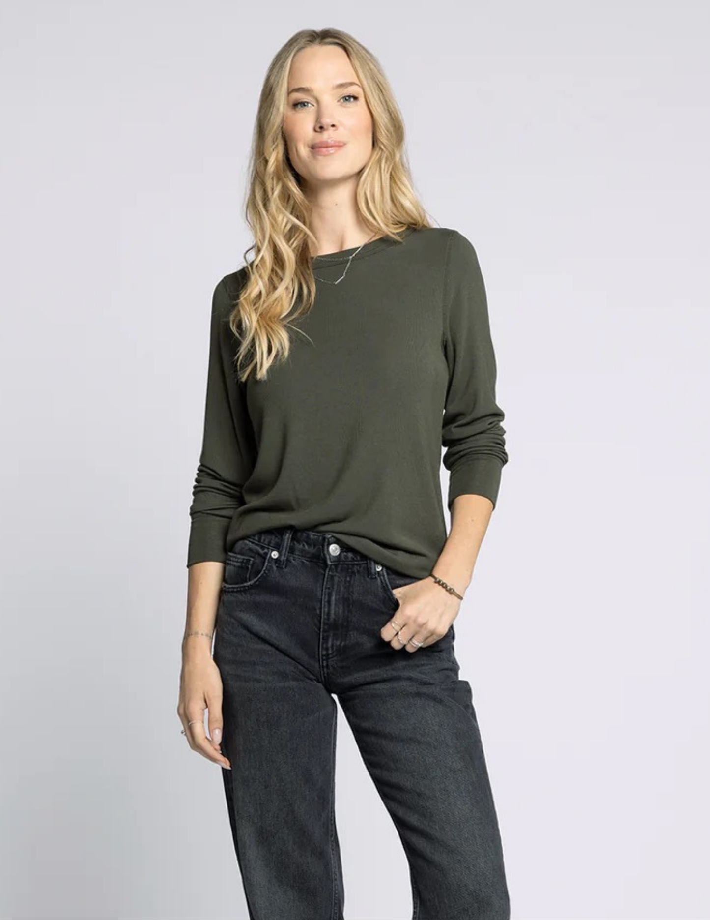 Stacy Top- Eucalyptus