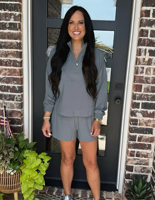 Rhone Apparel- "2.5" Mirage Short- Green Smoke