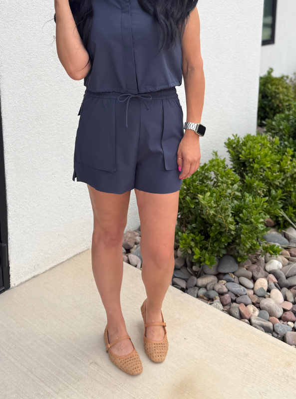 Rhone Apparel- Mirage Short Navy Blue