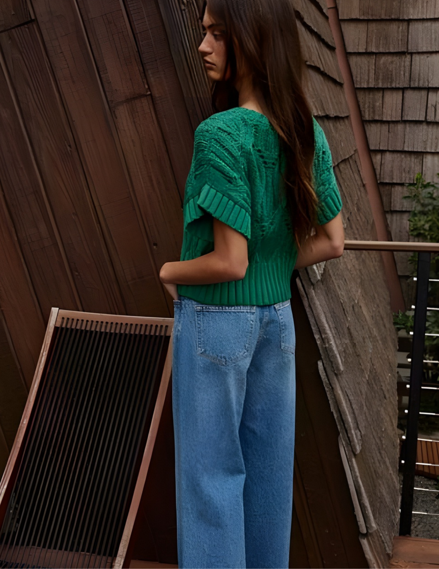 Cali Crochet Top - Green