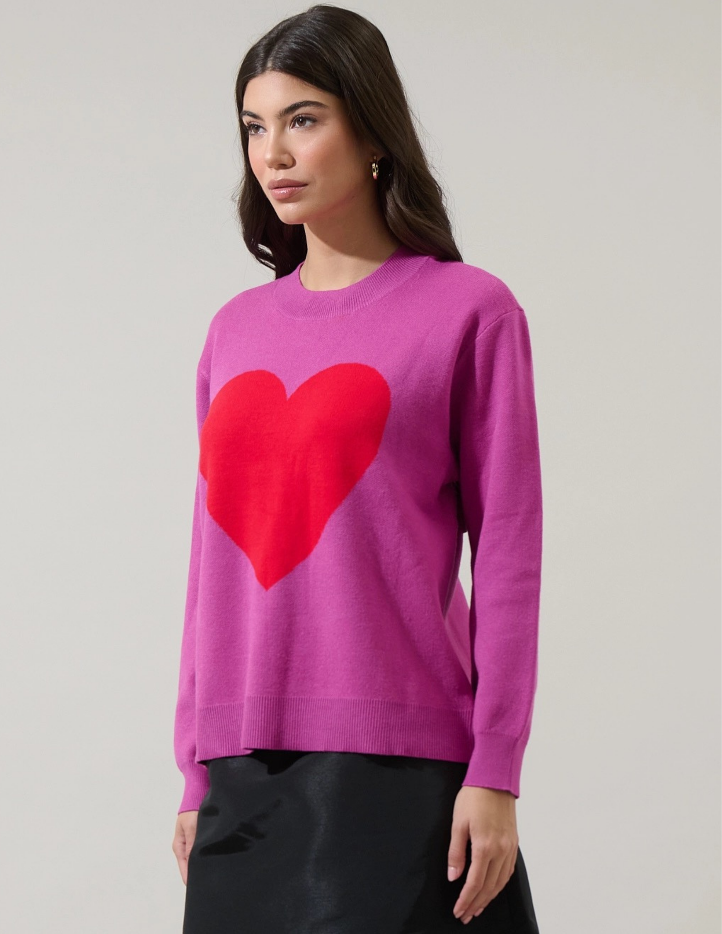 Lumia Heart Pull Over Sweater