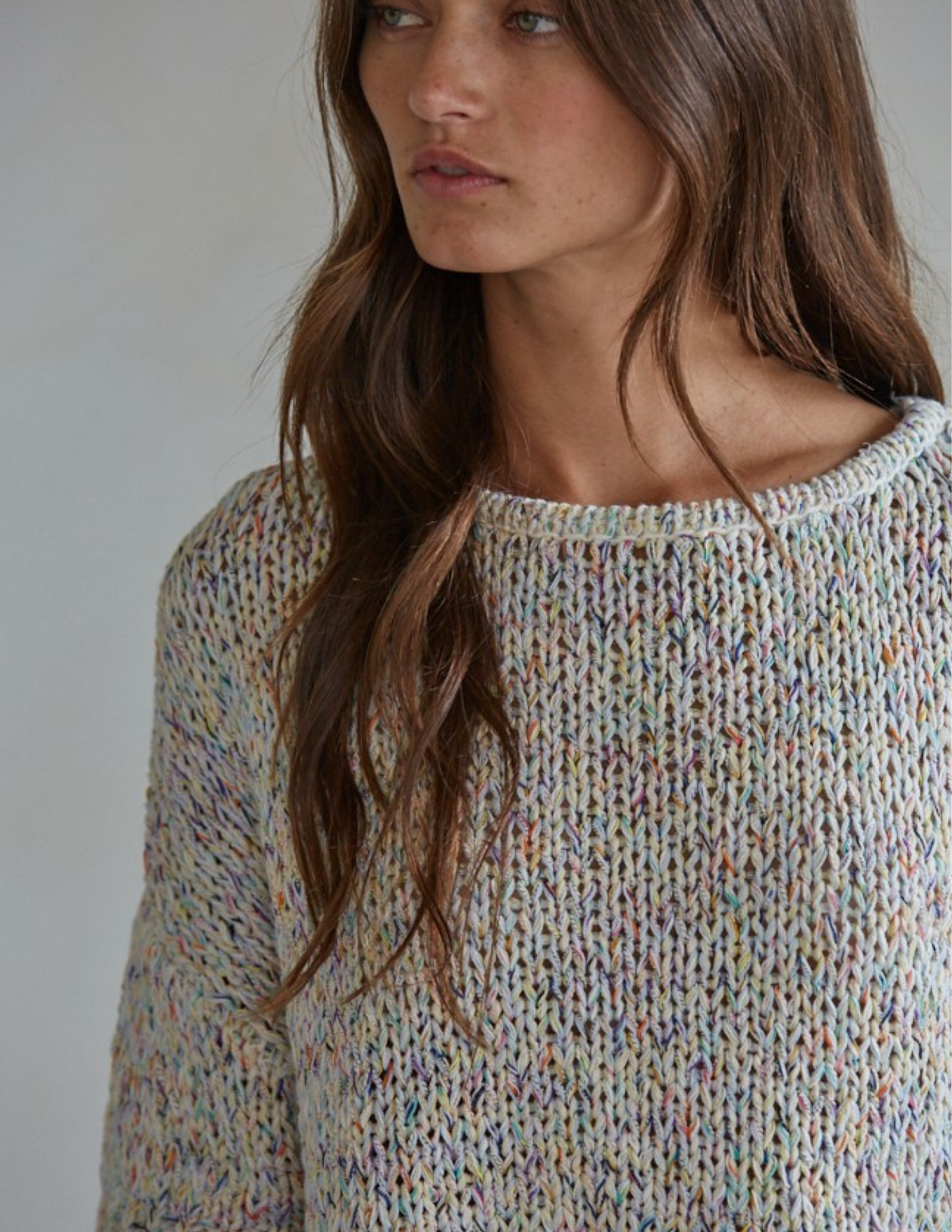 Oatmeal Confetti Sweater