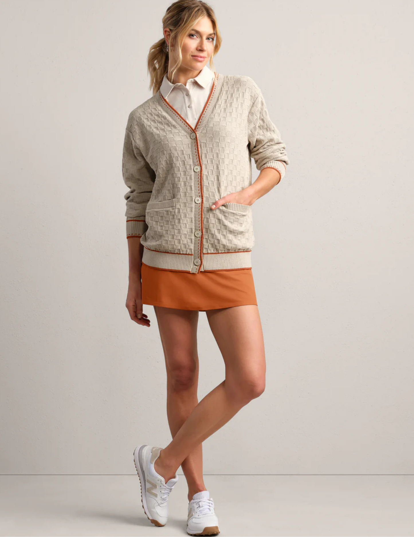 Rhone Apparel Birdie Oversized Cardigan - Dark Sand - Tres Chic Boutique