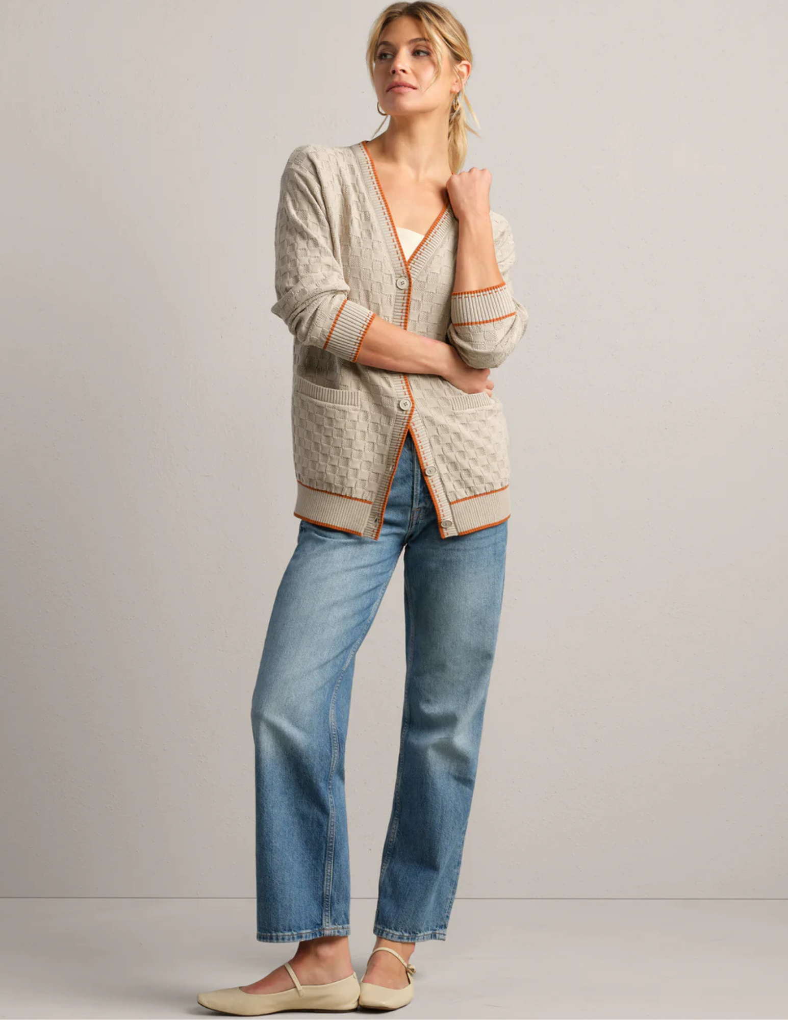 Rhone Apparel Birdie Oversized Cardigan - Dark Sand - Tres Chic Boutique