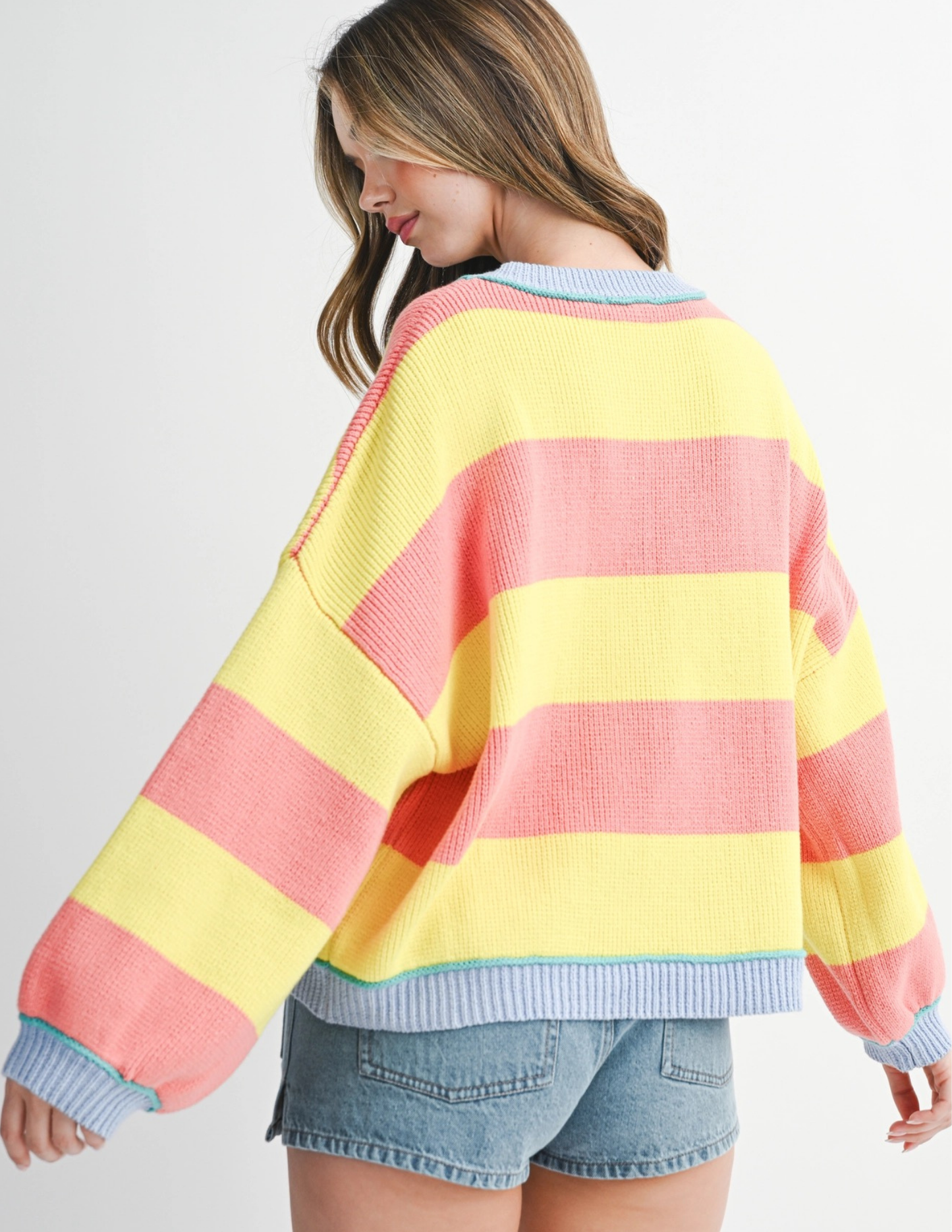 Striped Crewneck Sweater