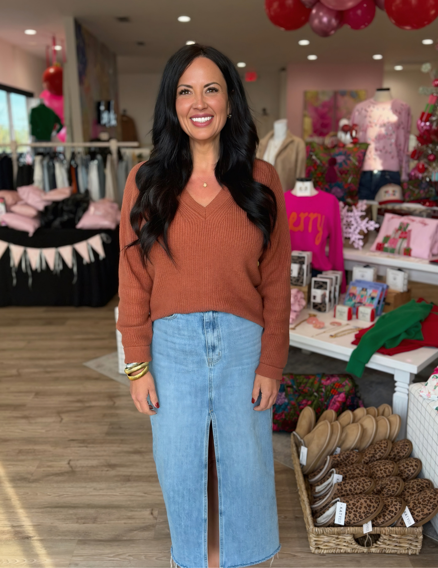 Cornelia Sweater- Rustic Brown