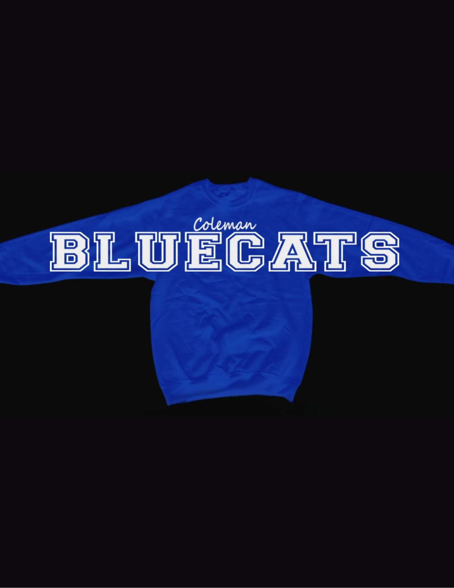 Coleman Bluecats Sweatshirt