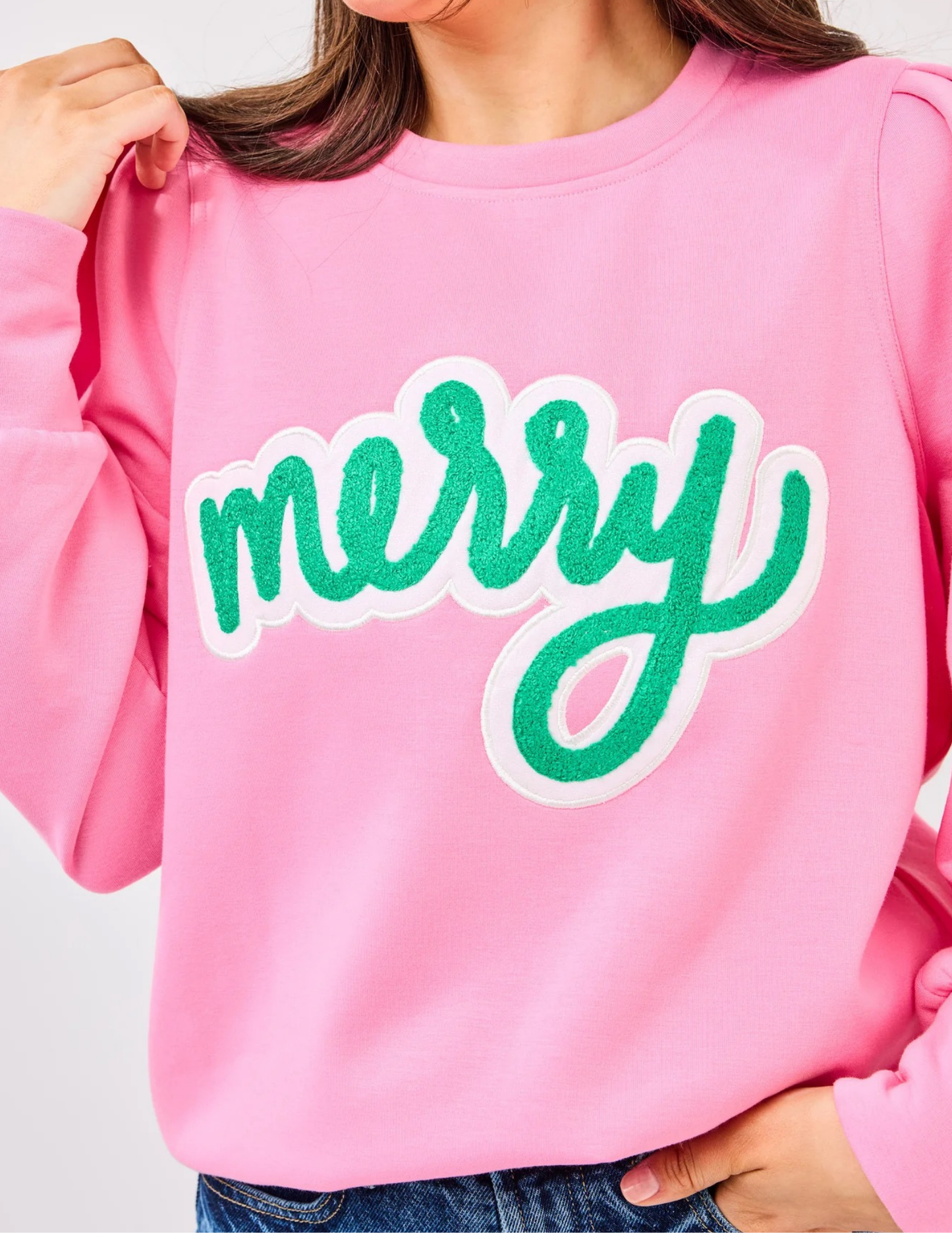 Kelly Merry Pink Sweatshirt