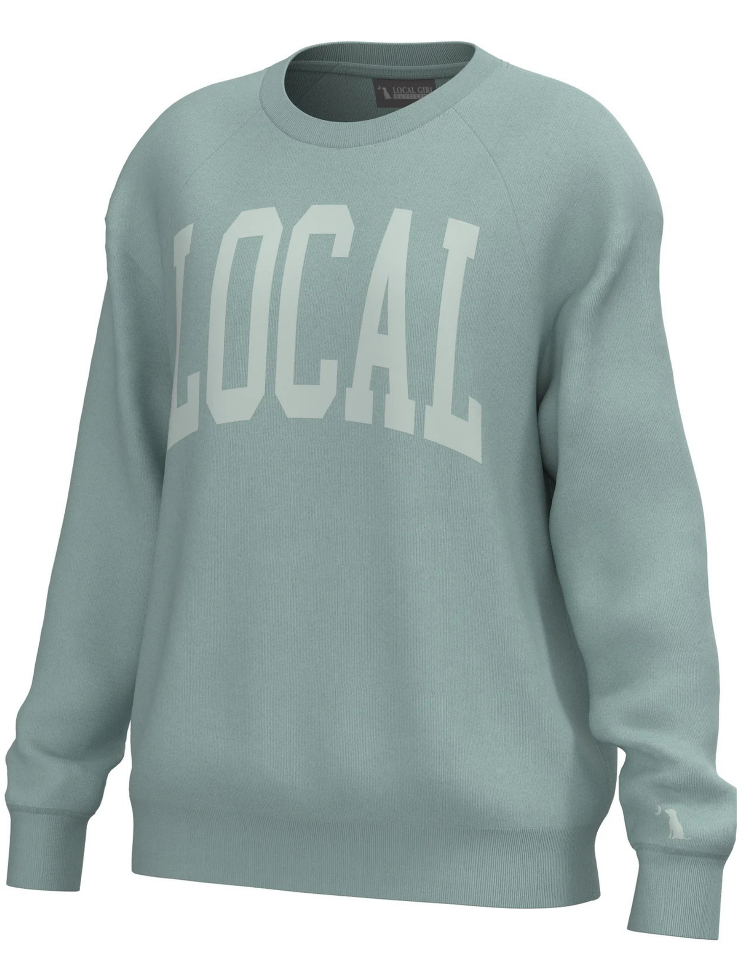 Local Boy Outfitters- LG Crescent Crew- Jade