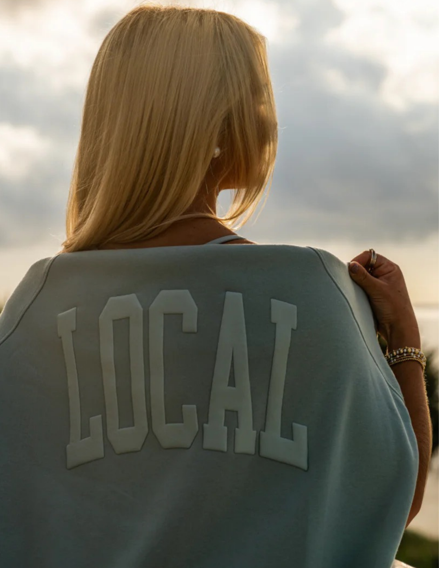 Local Boy Outfitters- LG Crescent Crew- Jade