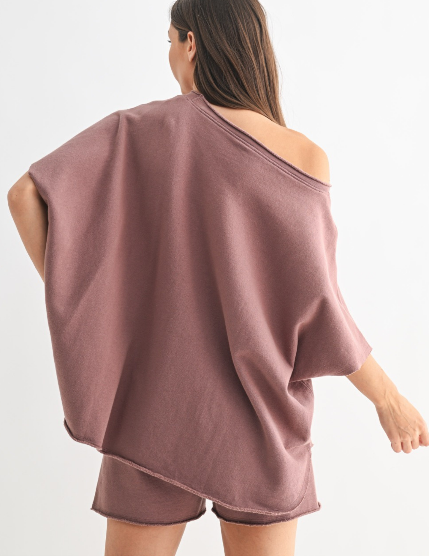 Malibu Vintage Dolman Top - Rose Taupe - Tres Chic Boutique