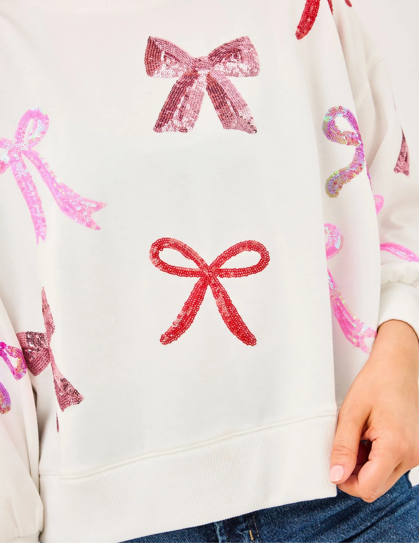 Millie Bows Sweatshirt