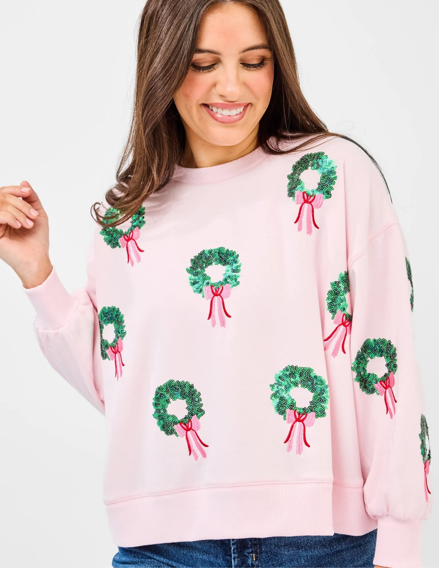Millie Wreaths Sweatshirt