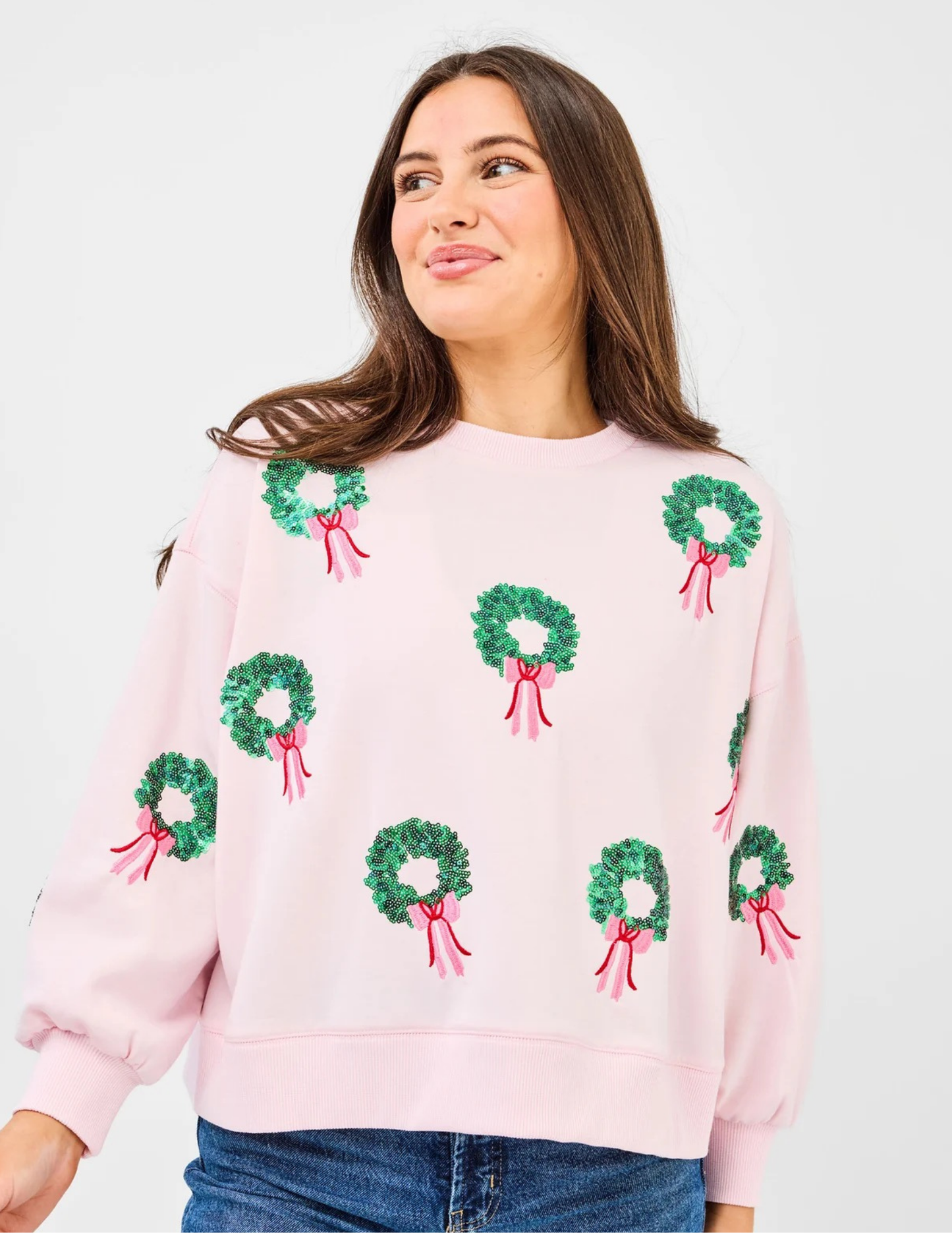 Millie Wreaths Sweatshirt
