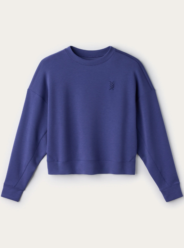 Rhone Apparel- Dreamglow Crewneck- Ultramarine
