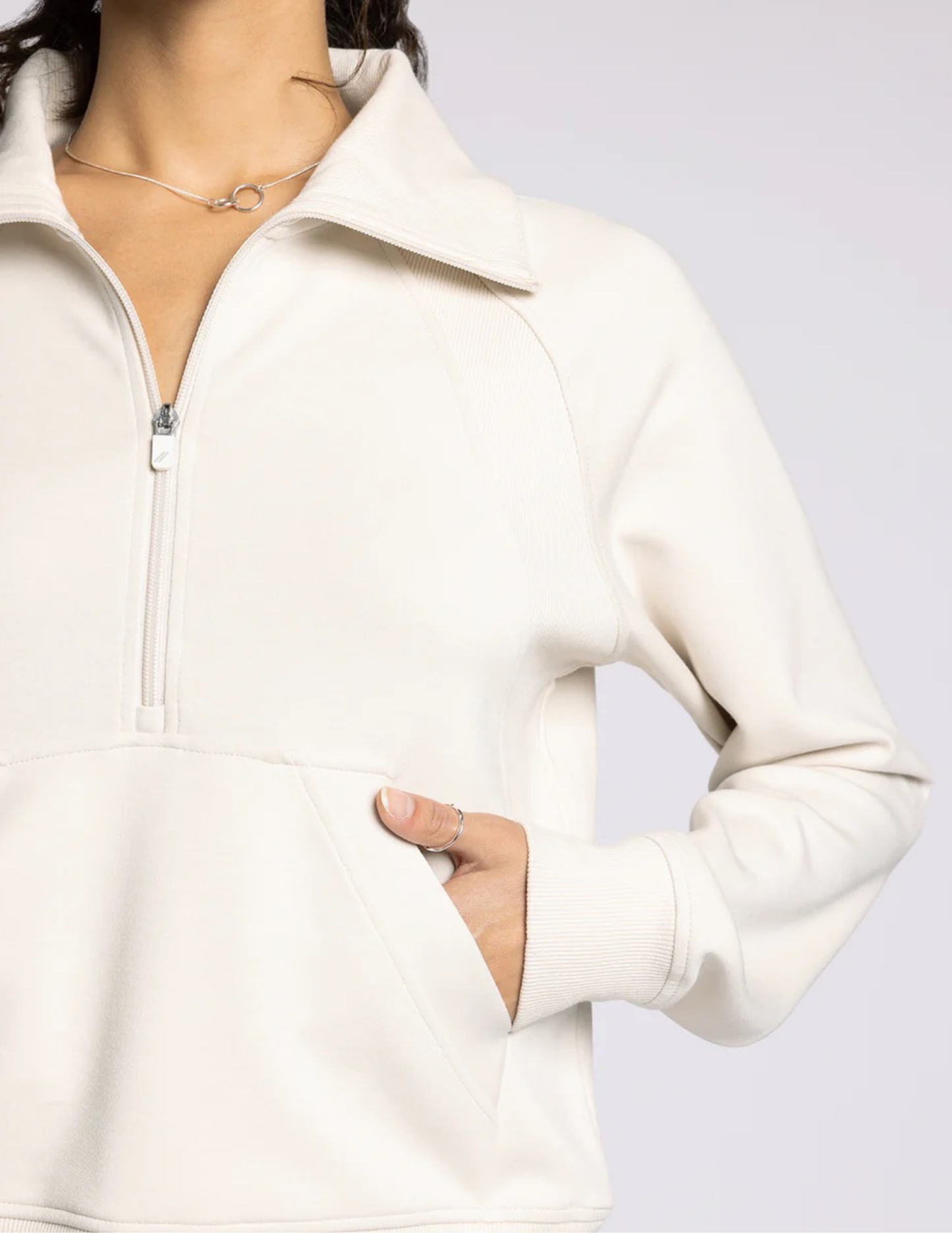 Caroline Pullover- Limestone