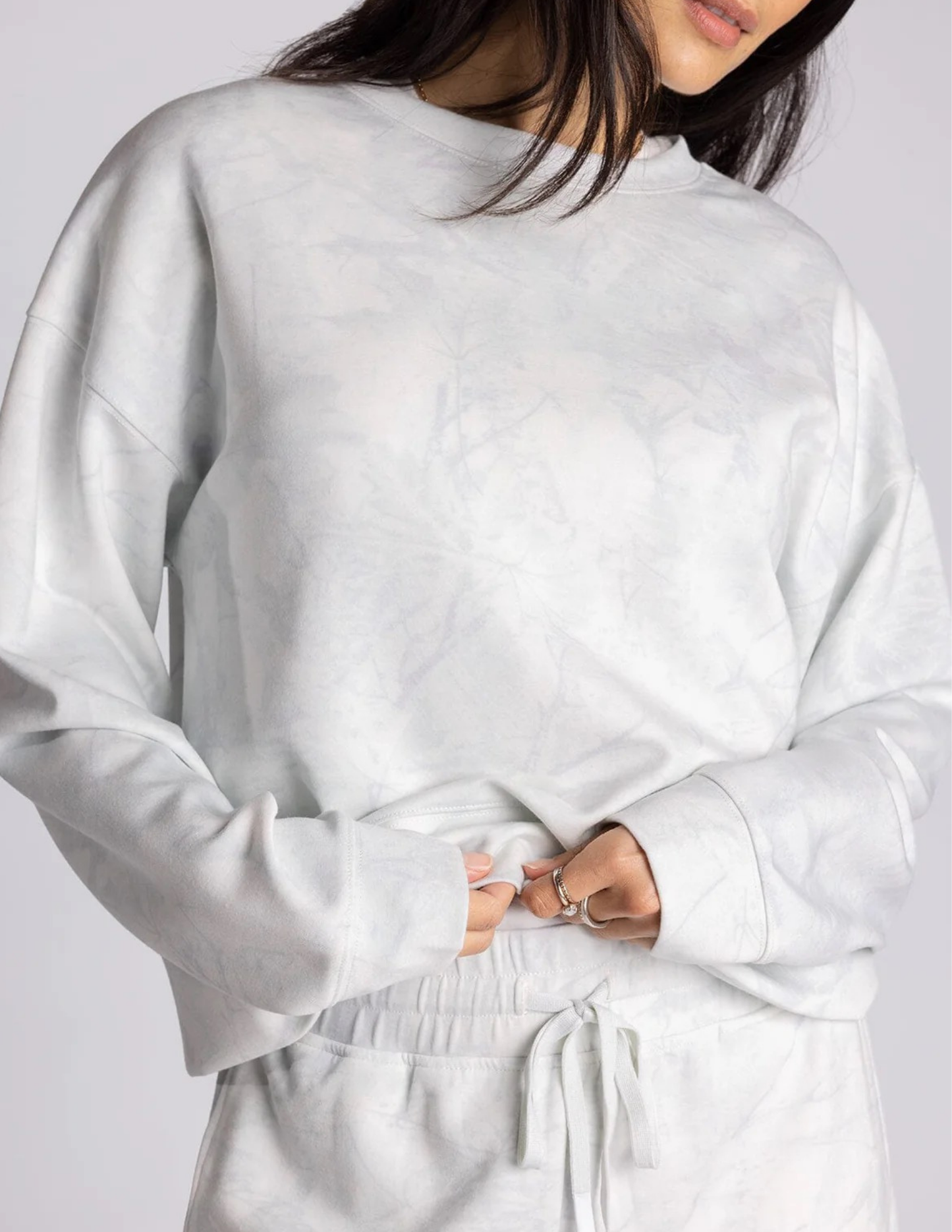 Martina Top- Camo Sky Blue