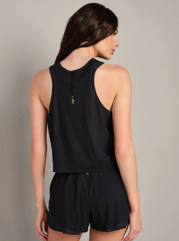 Rhone Apparel- Lightspeed Tank- Pure Black