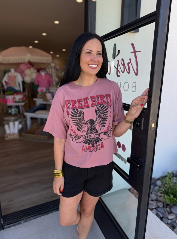 Free Bird America Eagle Tee