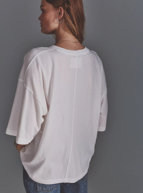 Free People | We The Free Perfect Oversized Tee- White