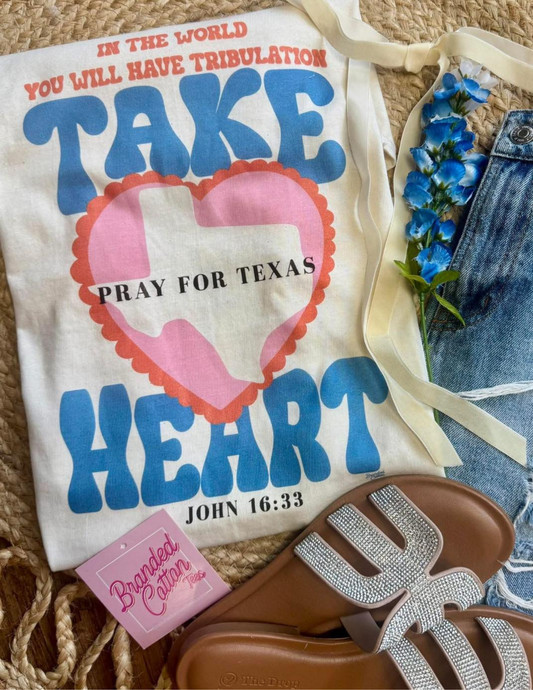 Take Heart Texas Tee