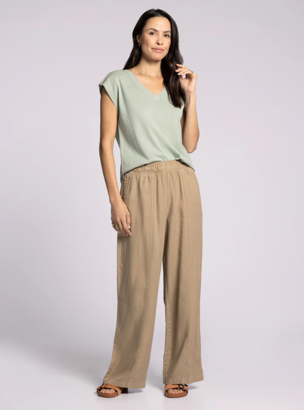 Romy Tee- Aqua Grey