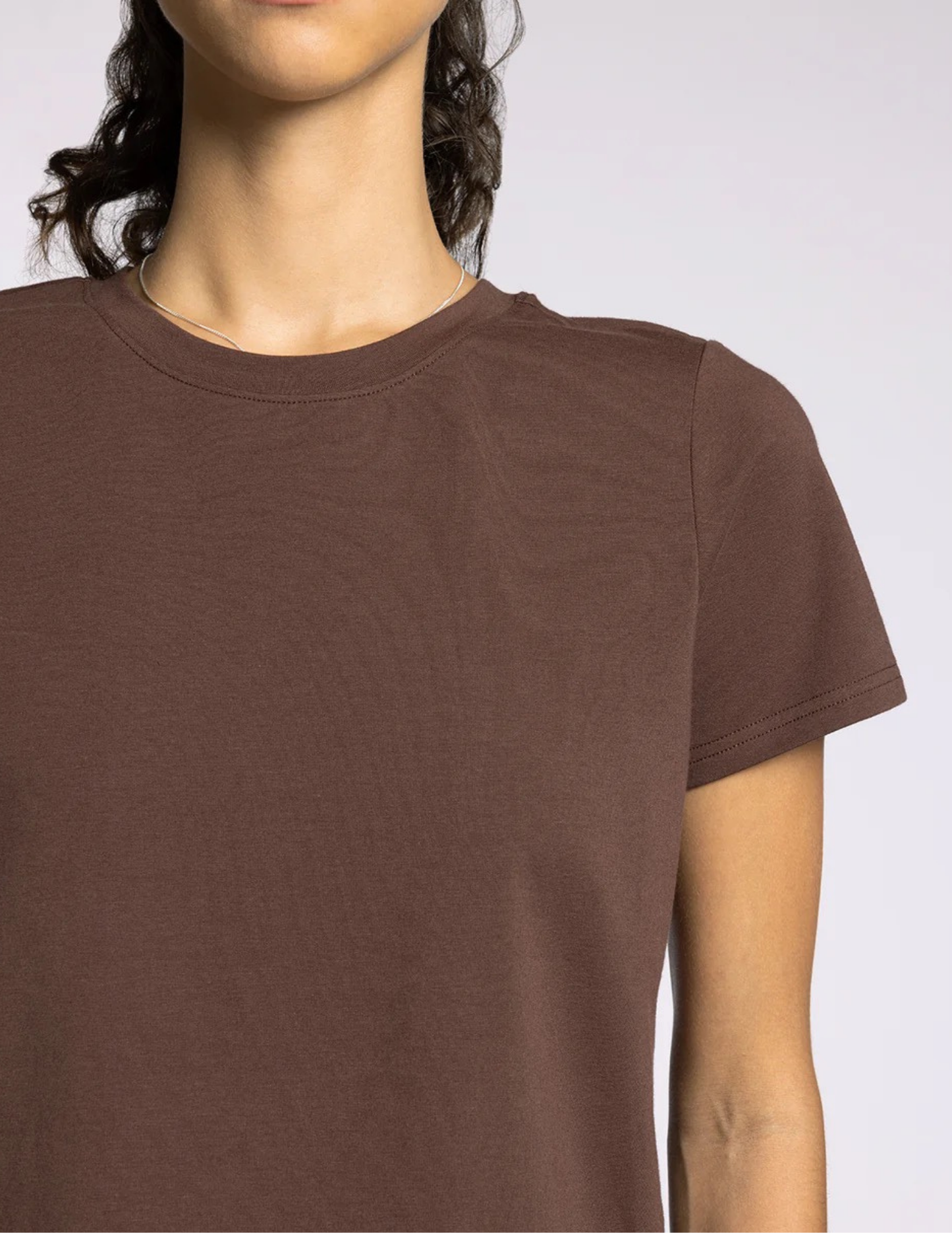 Tanya Tee- Dark Brown