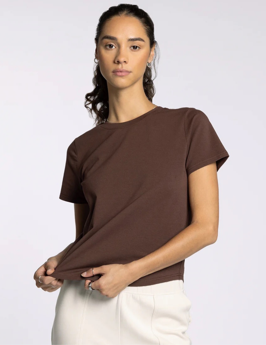 Tanya Tee- Dark Brown