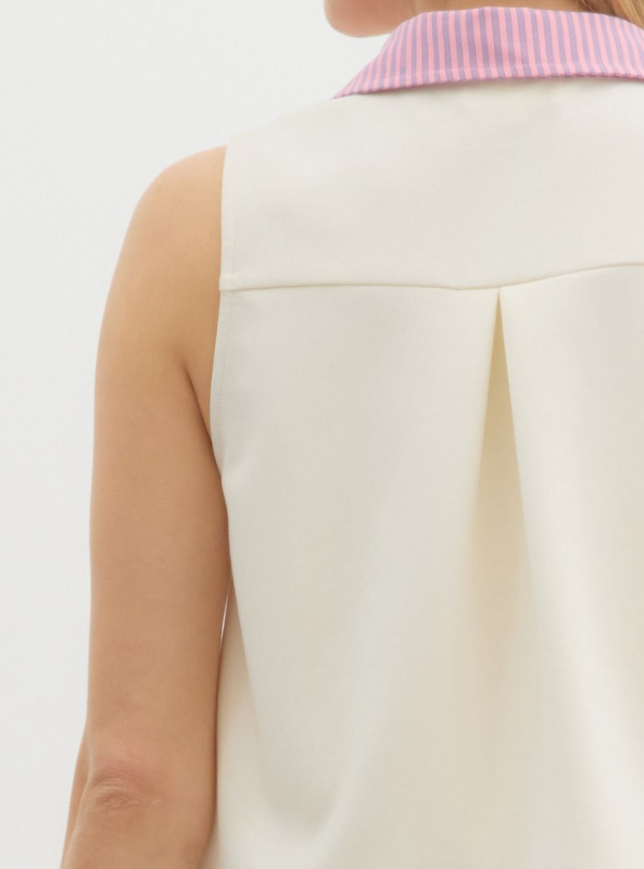 Cream Summer Top