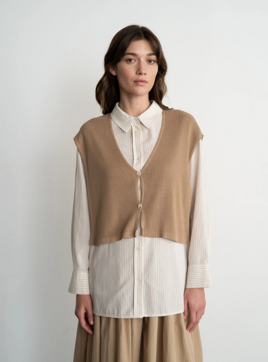 Layover Lightweight  Knit Vest - Tres Chic Boutique