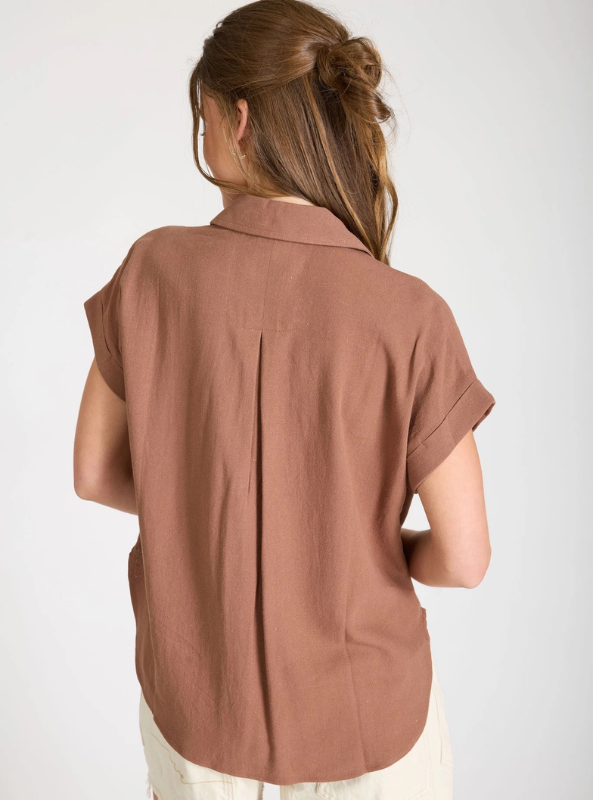 The Brighton Top- Almond