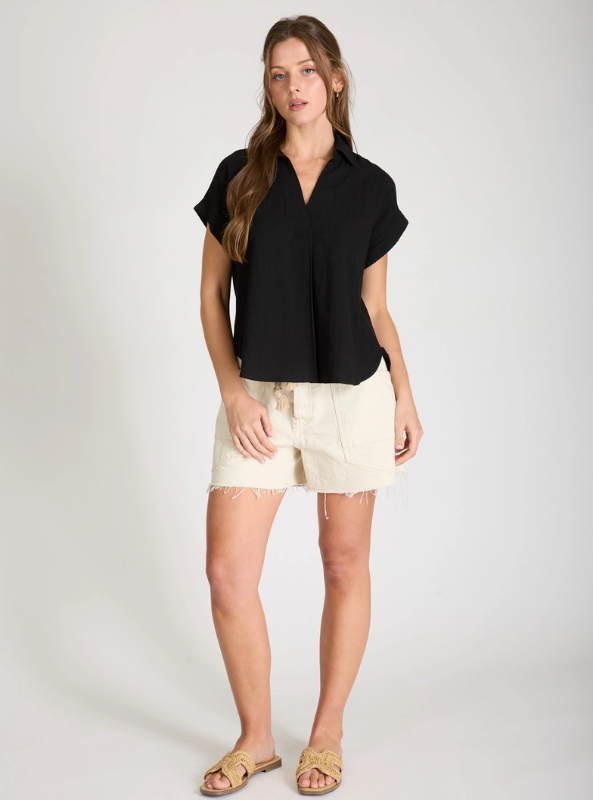 The Brighton Top- Black