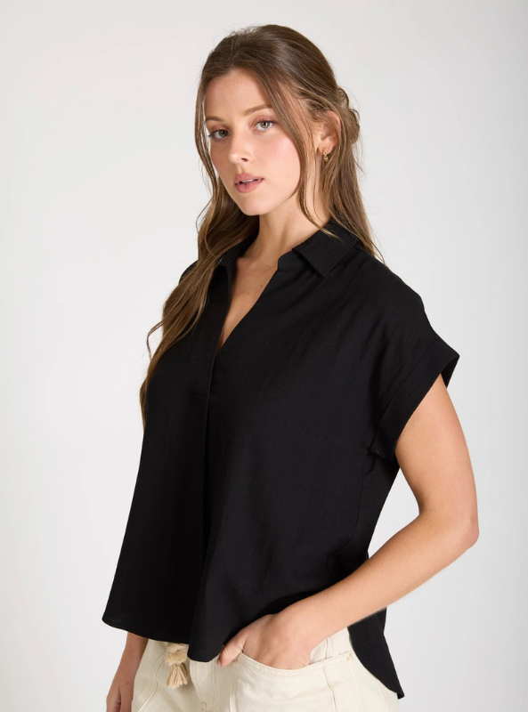 The Brighton Top- Black