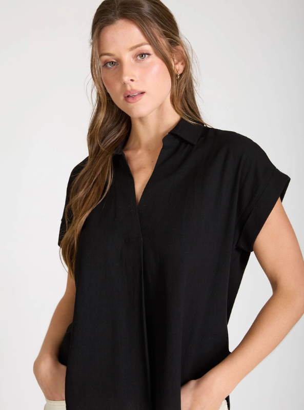 The Brighton Top- Black